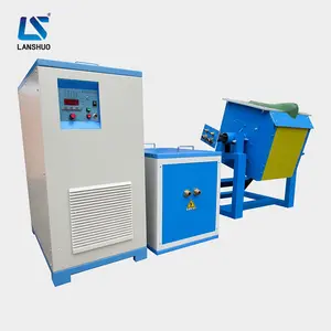 factory price iron, steel, copper, aluminum scrap induction melting furnace