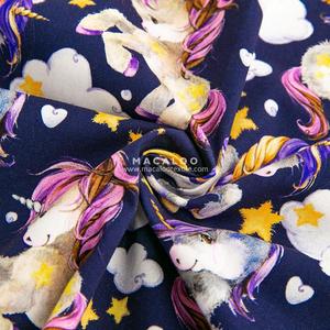 Tùy Chỉnh Dịch Vụ Vải Unicorn Thiết Kế Kỹ Thuật Số In Tập Tin Của Riêng Bạn Trên Bông Dệt Vải - Product Image 2