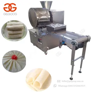 Full Automatic Samosa Sheet Pastry Making Equipment Production Line Spring Roll Making Machine