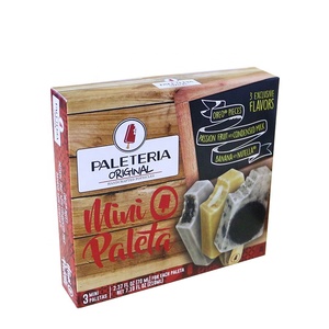custom printing foldable art paper seafood freezer storage cereal box package box frozen food packaging