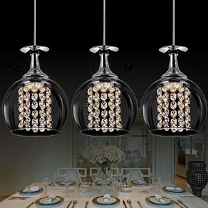 2016 à la mode boule de verre suspendu abat-jour globe lumière couvre lustre pour <span class=keywords><strong>le</strong></span> salon - Product Image 6