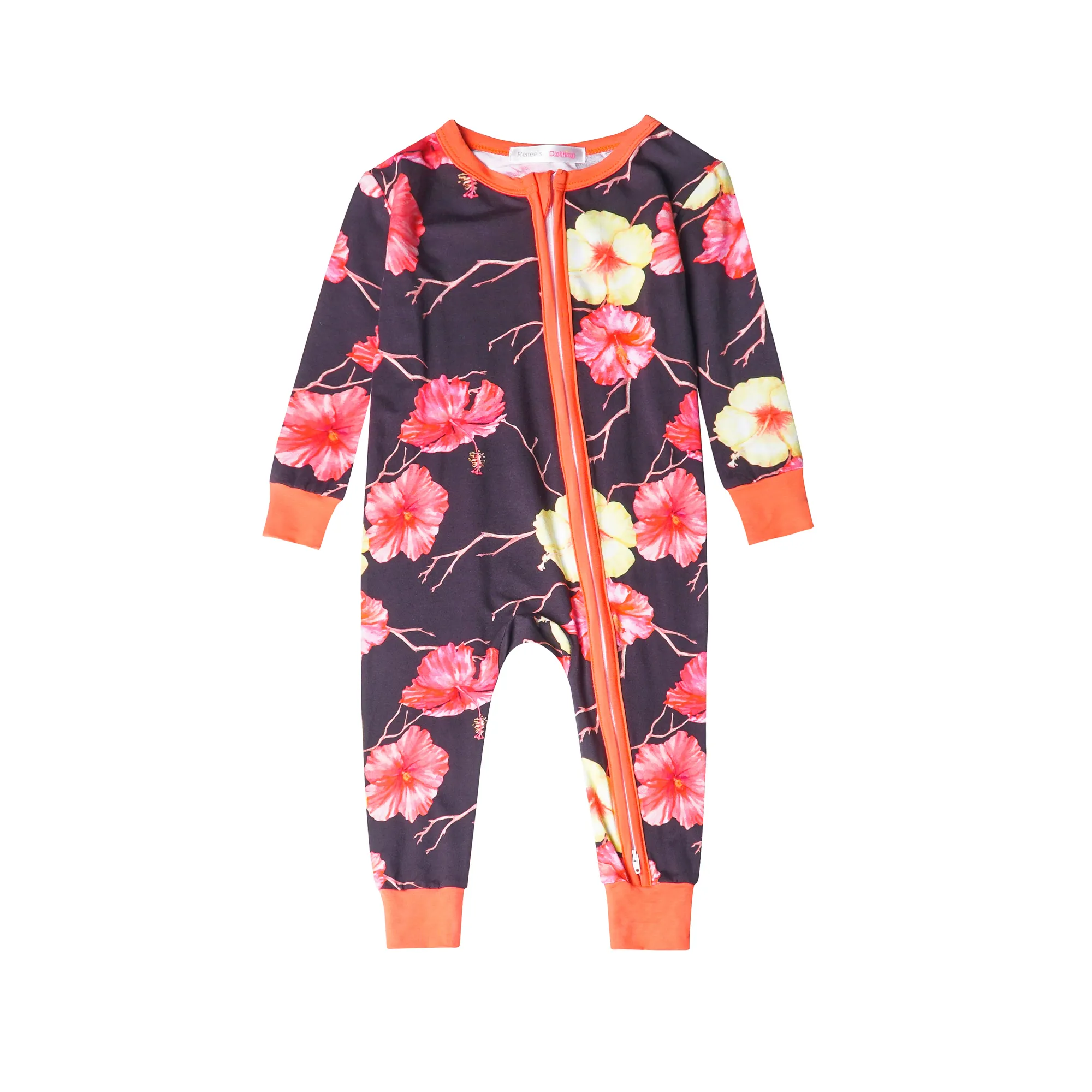 Leesourcing Hot selling bamboo zipper suit bamboo baby clothes