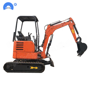 HT20 2ton hydraulische mini graafmachine voor huur met 0.05CBM emmer