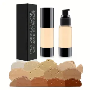 <span class=keywords><strong>Base</strong></span> líquida Natural para maquillaje, <span class=keywords><strong>Base</strong></span> hidratante e impermeable para blanquear la cara - Product Image 1