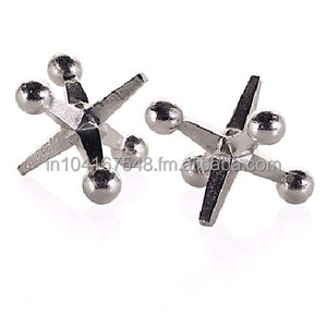 SOI Art Métal Aluminium Style Nautique Décoration De Table Jacks Objet Plaqué Poli Dur Émaillé Technique Cadeau Métal Artisanat - Product Image 1