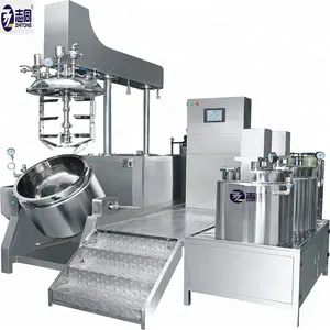 Zhitong Vacuum Emulsifying Mixer Homogenizer Emulsifying Machine Emulsifier Mixer