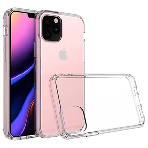 Venta al por mayor personalizado acrílico claro TPU accesorios móviles contraportada funda de teléfono móvil para Iphone X 10 funda de teléfono de lujo