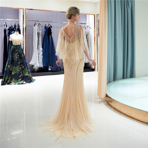 Gaun <span class=keywords><strong>Prom</strong></span> Punggung Renda Seksi Gaun Pesta Quinceanera Desain Khusus Tulle Gaun <span class=keywords><strong>Prom</strong></span> Leher Sweetheart Setengah Lengan PE19-<span class=keywords><strong>1</strong></span> - Product Image 3