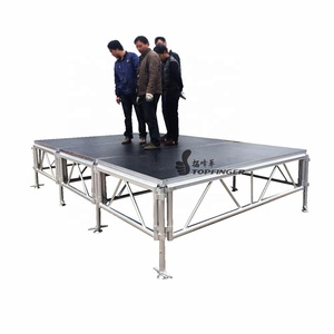 Cheap Used Cheap Wooden Platform Banquet Portable Riser Outdoor Event Stage For Sale