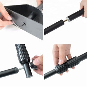 المهنية خلفية حامل شعارات كبيرة أنبوب تلسكوبي للتجارة تظهر و كابينة تصوير خلفية حامل - Product Image 6
