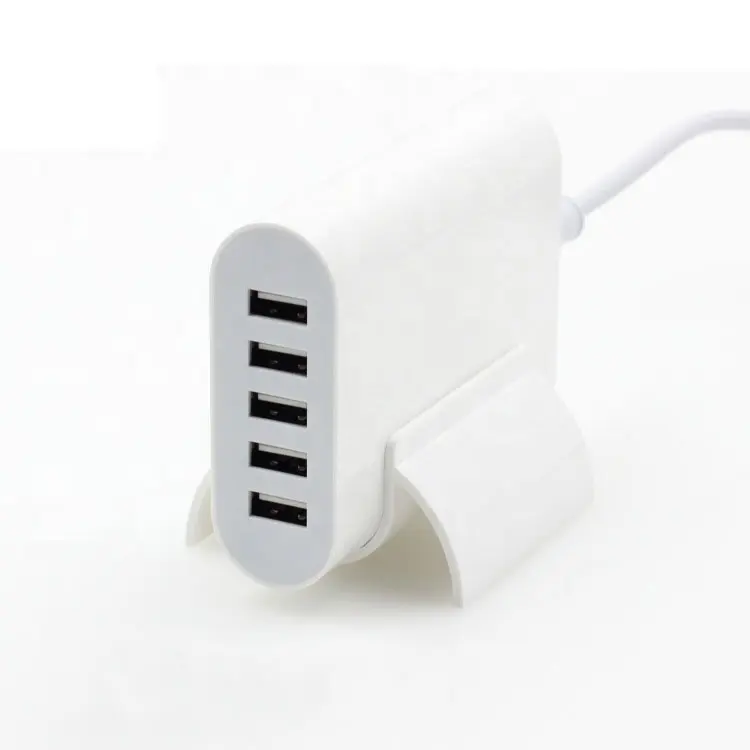 Factory Price US/EU/UK/AU Travel 6A 5 usb Port Wall Charger