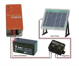 Energizador de valla eléctrica <span class=keywords><strong>para</strong></span> jardín y granja, 0,5 Julios, gran oferta - Product Image 4