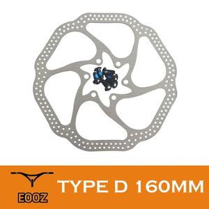 Eooz ดิสก์เบรกจักรยานเสือภูเขาเสือหมอบ6นิ้ว160มม. ชิ้นส่วนใบพัดสำหรับจักรยานเสือภูเขาและจักรยานเสือหมอบพร้อมสลักเกลียว - Product Image 1