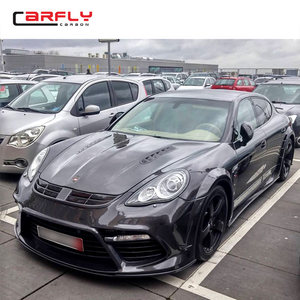Capot avant en fibre de carbone pour Porsche Panamera 970 <span class=keywords><strong>V</strong></span> Style Capot avant en sergé de carbone - Product Image 5
