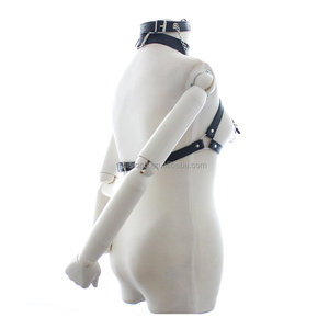 incredibile lingerie bondage palla bavaglio bondage collare bondage ritenuta del seno nudo reggiseno aperto abiti per pazzo adulto - Product Image 4
