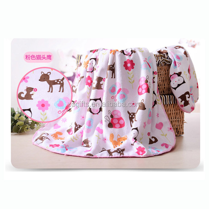 Zogift barato al por mayor Berber <span class=keywords><strong>polar</strong></span> bebé Manta, diseño bebé swaddle manta impresión personalizada Manta - Product Image 4