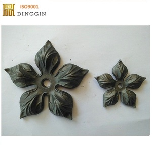 Hoa Hồng Thép Đúc/Hoa Và Lá Thủ Công Bằng Sắt Rèn - Product Image 5