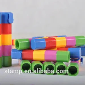 Caneta de carimbo de brinquedo para crianças, conjunto de carimbo de tinta infantil