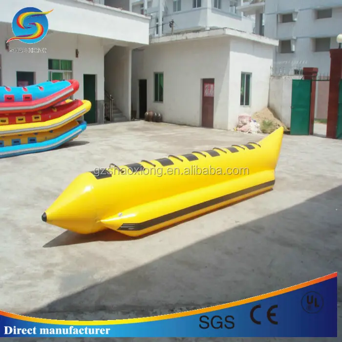 工場安い価格インフレータブルバナナスクーター、インフレータブルフライ釣りボート、インフレータブルバナナボートで競争力のある価格