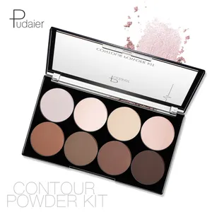 Pudaier — poudre de maquillage éclaircissante et lisse, Kit de Contour pour visage, forme en V, bronzant et surligneur, outil de beauté