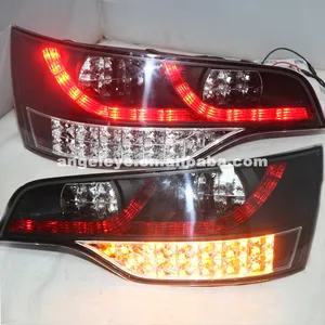 2006-2014 Year Q7 LED Tail Light For Audi Q7 LED Back Lamp All Smoke Black Color SN