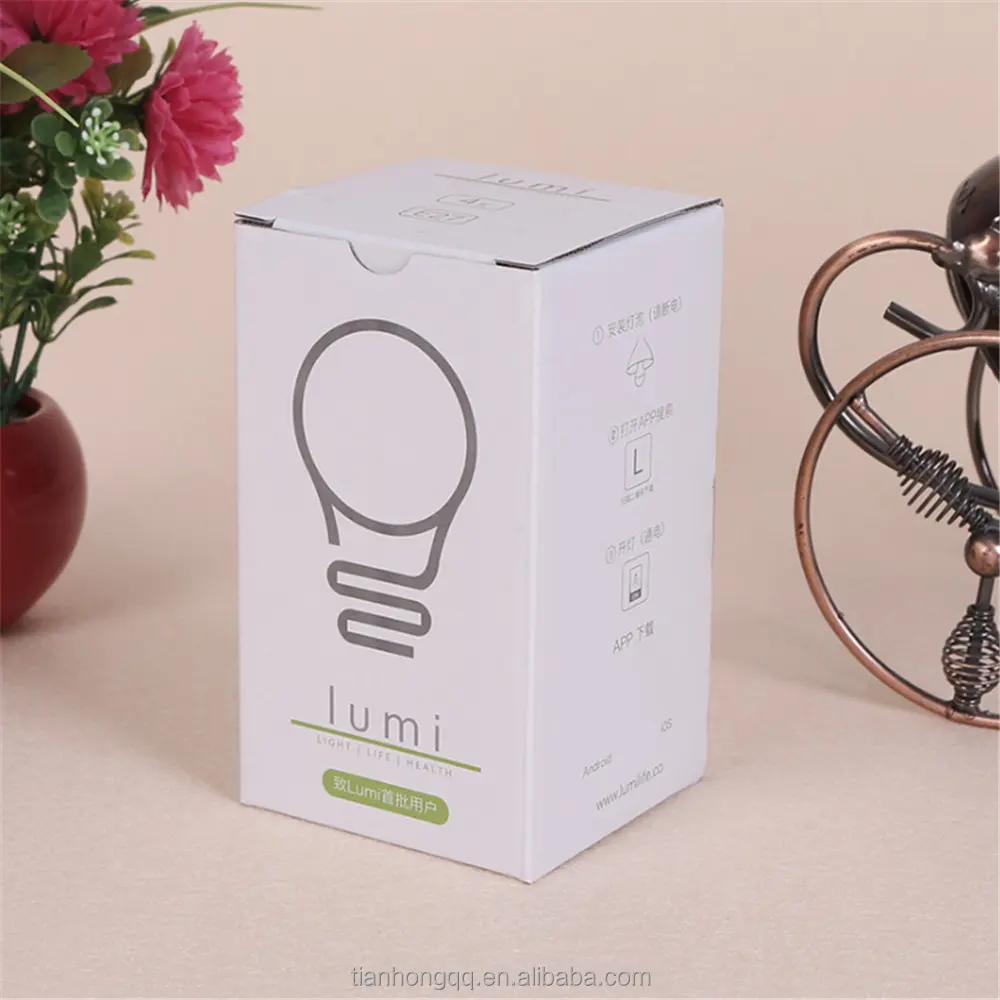 Corrugated LED Light Strings Festive Decorations Packaging Box,Electronic product packaging box