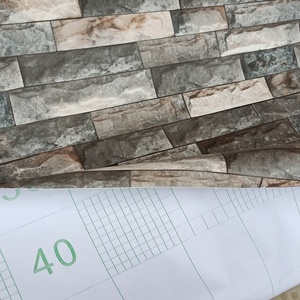Moderno Decorativo Autoadesivo Carta Da Parati In Vinile Elegante Brick Design 2021 Carta Da Parati - Product Image 2