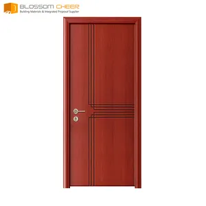 High quality used commercial wooden door for kenya wooden cover door frame