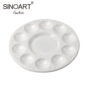 Mortier et pilon en céramique, porte-pinceaux en céramique, peinture à l'<span class=keywords><strong>aquarelle</strong></span>, palettes en porcelaine - Product Image 5