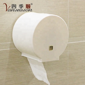Gunot — distributeur mural de <span class=keywords><strong>papier</strong></span> <span class=keywords><strong>toilette</strong></span>, petit distributeur de rouleaux de <span class=keywords><strong>papier</strong></span>, <span class=keywords><strong>blanc</strong></span> et or - Product Image 2