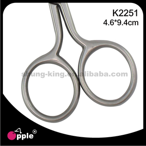 Ciseaux à ongles en acier inoxydable avec poignée ronde, pointe acérée, lame droite, durables pour adultes, utilisation en manucure - Product Image 3