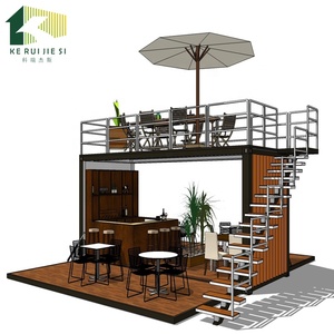 Sistema hidráulico de cocina móvil de 20 pies, casa de contenedores de envío para quiosco de <span class=keywords><strong>comida</strong></span> rápida al aire libre, cafetería o restaurante - Product Image 3