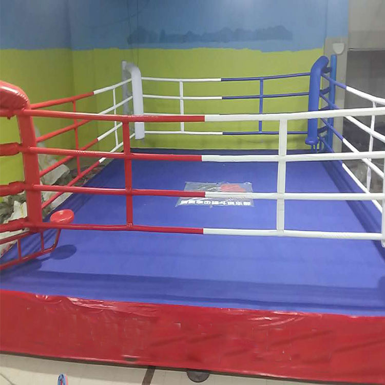 ボクシングリング5.5m x 5.5m Durable Floor Boxing Ring for Sale - OEM Service, Custom Logo