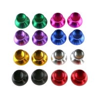 Couvercle de capuchon de bâton de pouce analogique en métal aluminium Joystick pour contrôleur Sony Playstation 3 PS3 livraison rapide de haute qualité