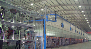 Máy de tái chế lúa mì rơm giấy bột giấy làm cho máy carton cuộn dây chuyền sản xuất, bảng trắng lót giấy máy làm - Product Image 5