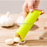 Presse à ail en silicone, éplucheur de peau