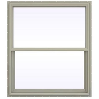 Ventana de Perfil de plástico para casa antirrobo, barata, rejilla deslizante Vertical de PVC