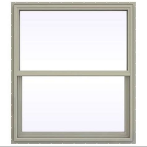 Ucuz Anti-hırsızlık ev plastik profil pencere ızgara PVC dikey sürgülü pencere - Product Image 3