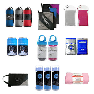 <span class=keywords><strong>Serviette</strong></span> rafraîchissante instantanée non tissée, absorbante, à séchage rapide, imprimée réactif avec logo personnalisé, pour le sport, la gym et les voyages (vente en gros) - Product Image 2