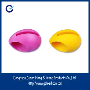 Soporte para altavoz en forma de huevo, base de silicona de alta calidad, stents para teléfono móvil