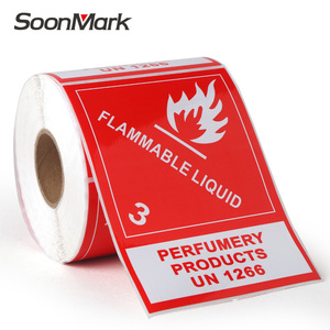 Thời gian & nhiệt độ chỉ số nhãn dính cảnh báo thận trọng dán Hộp gói không thấm nước tự dính cảnh báo dễ vỡ nhãn - Product Image 5