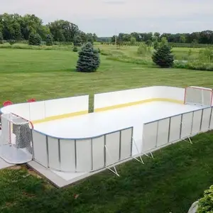 Venta directa de Fábrica de hielo al aire libre pista de UHMWPE pista de hielo sintético Junta/PE sintético de patinaje sobre hielo