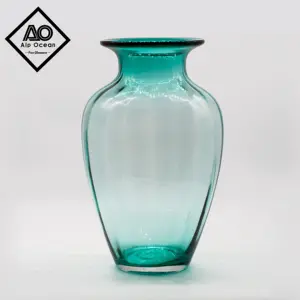 40cm/14.5 inches tall classic design colored glass vase for home decor highball glasses crystal glassware highball drinking