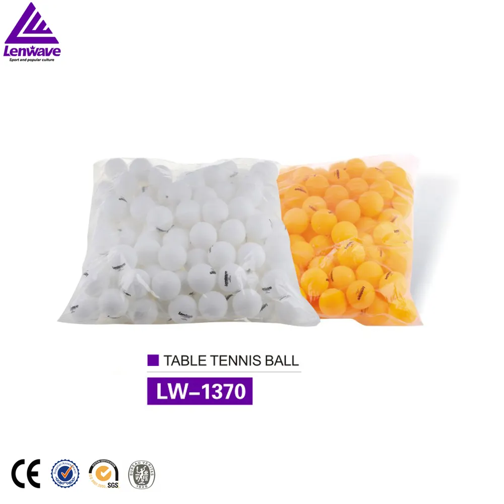 Фабрика Lenwave, оптовая продажа, Пластиковые Мячи для настольного тенниса