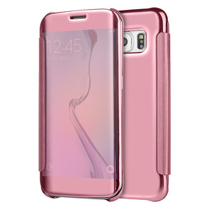 Luxury New Make Up Gương Điện Thoại Di Động Trường Hợp da lật bìa đối với samsung galaxy s8 s8plus - Product Image 4