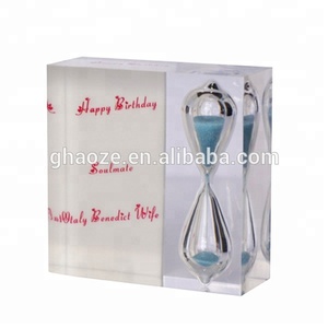 ของขวัญโปรโมชั่น นาฬิกาทรายอะคริลิคทันสมัย 2 นาที สำหรับคริสต์มาส - Product Image 5