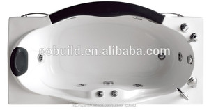 Independiente bañera de acrílico con la perspectiva de la ventana de vidrio( k- 648) - Product Image 2