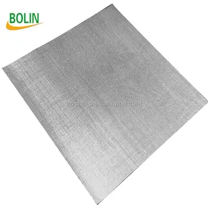 Plata pura de malla de alambre tejido/plata de alambre de metal/Tela de plata de la tela de malla metálica