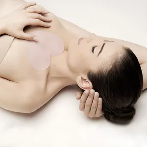 Силиконовые гелевые накладки для груди, сильные клейкие многоразовые накладки для груди против морщин