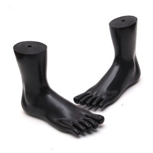 Chaussettes pour femmes couleur chair, cinq doigts, accessoires pour les orteils, chaussons, mannequins de pieds pour femmes - Product Image 3